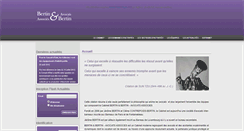Desktop Screenshot of bertinetbertin.com